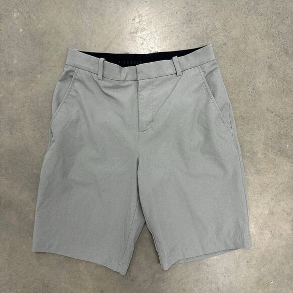 Nike Other - Nike Golf Dri-FIT Men's Gray Flat Front Golf Shorts Size 30/M